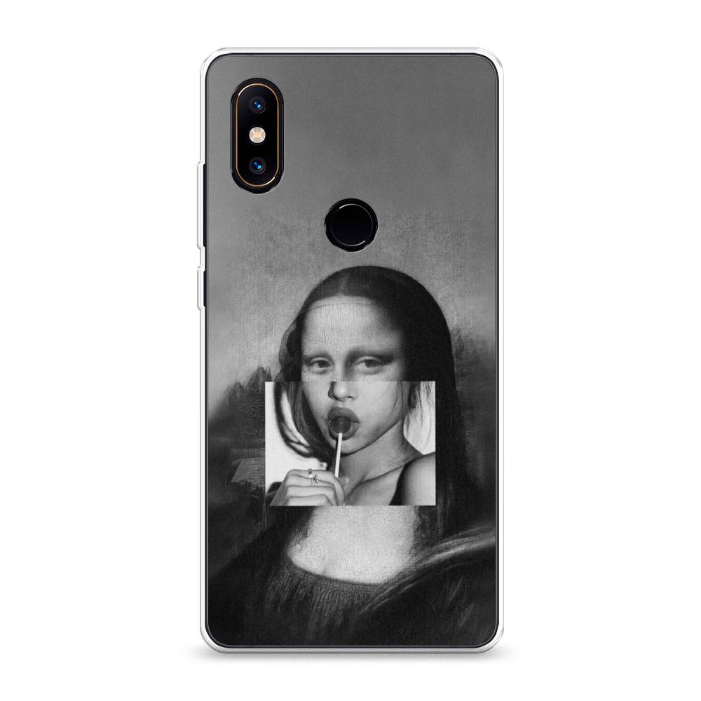 

Чехол Awog на Xiaomi Mi Mix 2S "Mona Lisa sucking lollipop", Разноцветный, 33450-9