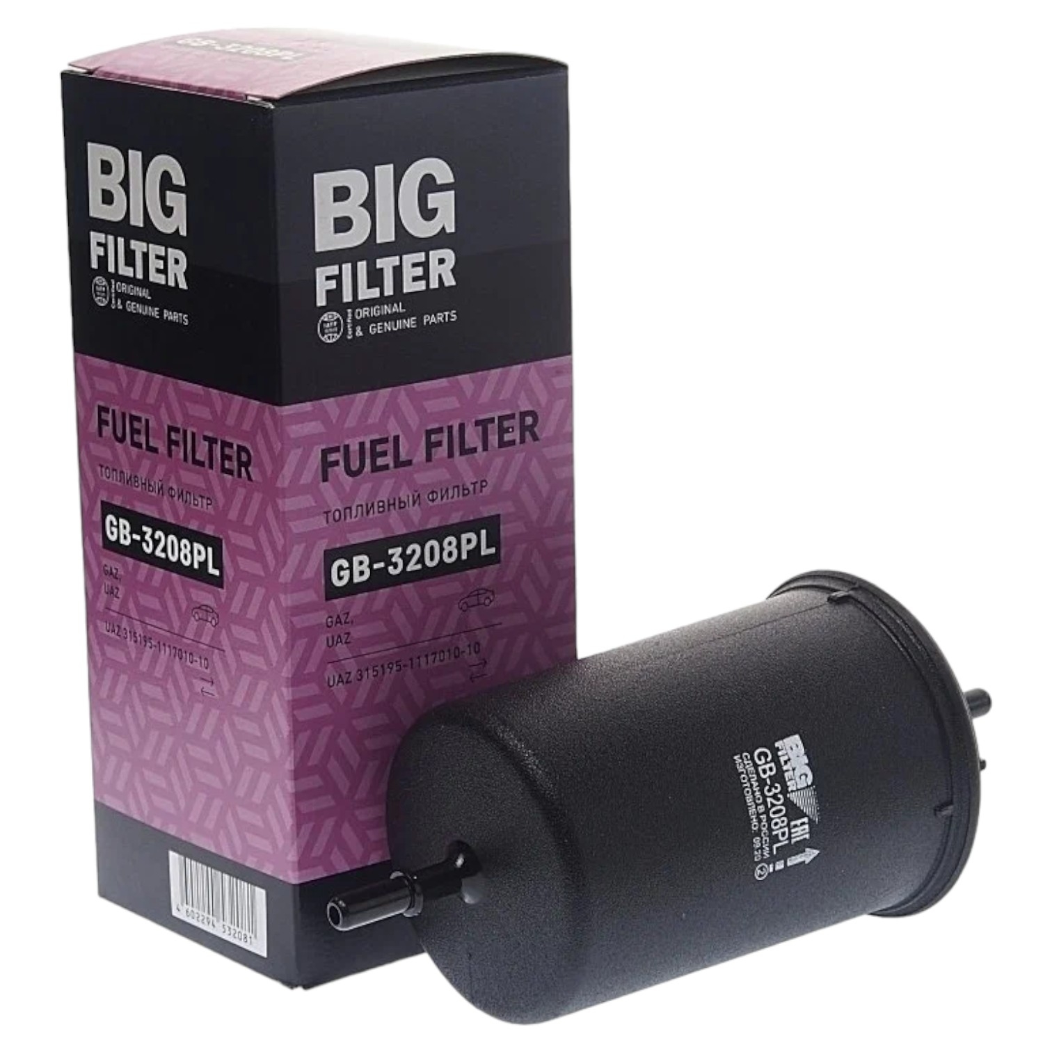 

Фильтр топливный BIG FILTER GB-3208PL, GB-3208PL