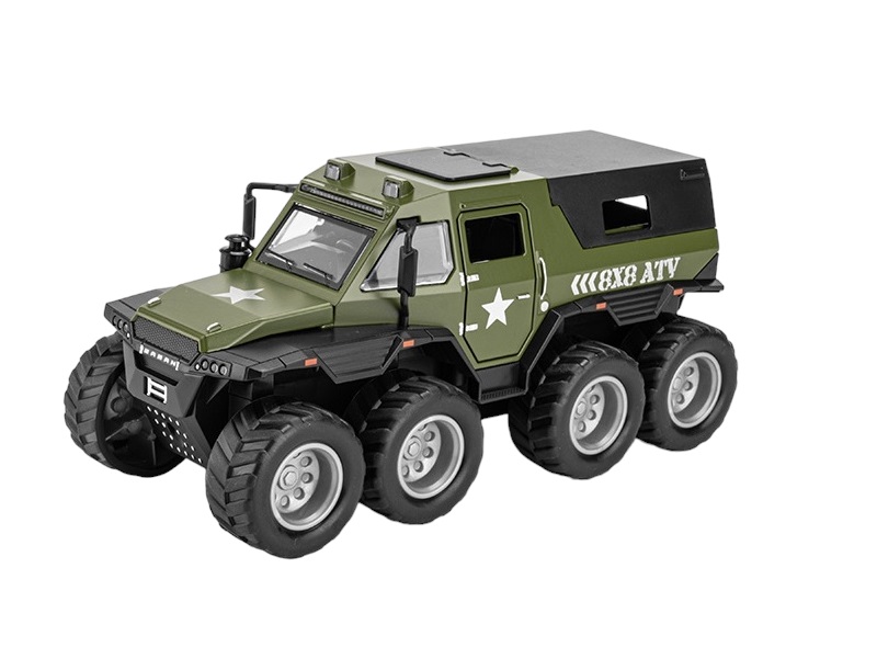 

Вездеход Miniauto Shaman метал 8 колес свет, звук DC32352 Зеленый