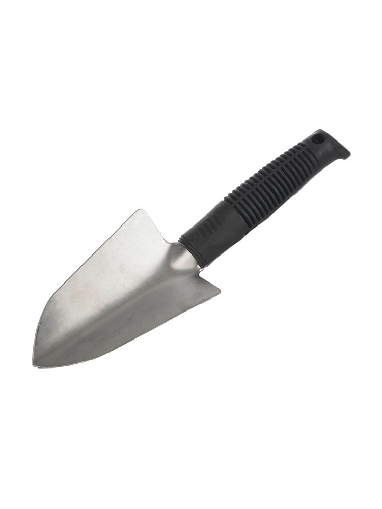 

Совок (лопатка) посадочный из оцинкованной стали с пластиковой ручкой, 17 см, Серебристый, Совок посадочный 98200982