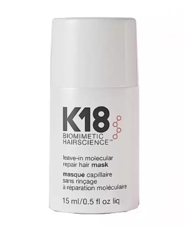 Маска для волос K18 Leave-in Molecular Repair Hair Mask 15 мл восстанавливающий флюид для сухих волос conditioning fluid dry hair 43513 1000 мл