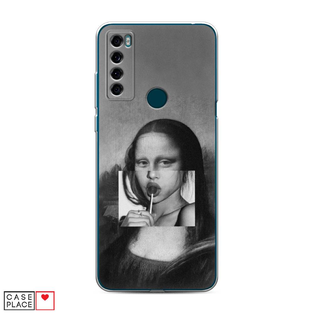 

Чехол Awog на TCL 20 SE "Mona Lisa sucking lollipop", Разноцветный, 290350-9