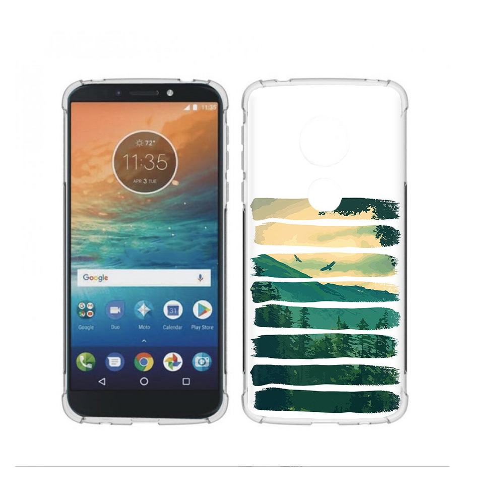 

Чехол MyPads Tocco для Motorola Moto G4 Play Лесная чаща (PT115793.374.107), Прозрачный, Tocco