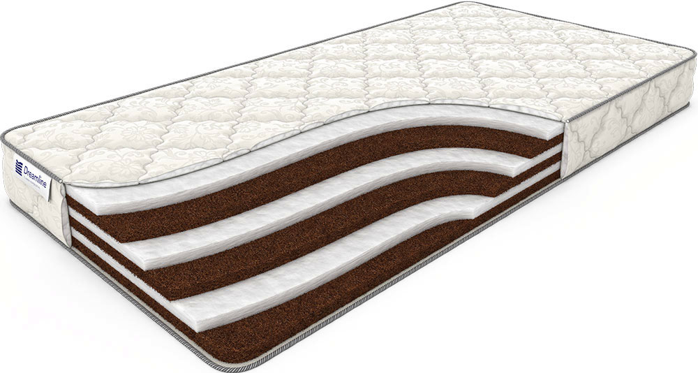 

Матрас DreamLine DreamLine Mix Holl 180x190 см, Белый, Mix Holl