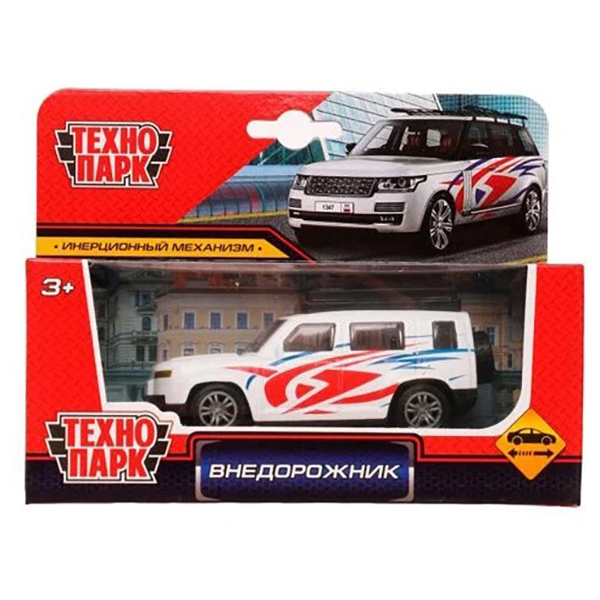 

Спортивный внедорожник Технопарк 10,5 см, Белый