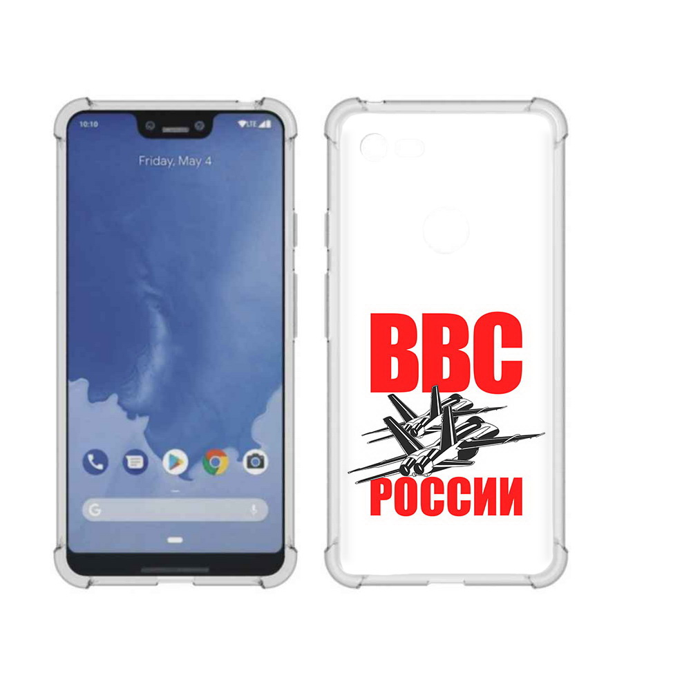 

Чехол MyPads Tocco для Google Pixel 3 XL ввс, Прозрачный, Tocco