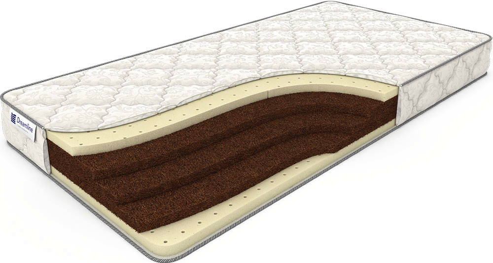 

Матрас DreamLine DreamLine Orto Soft 120x190 см, Белый, Orto Soft