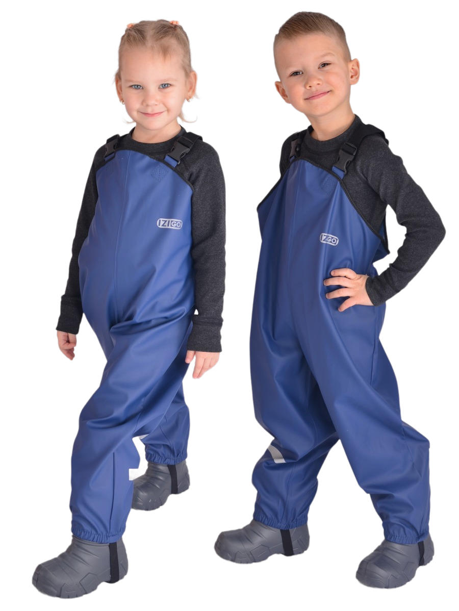 Полукомбинезон детский Izigo ПКм1, синий, 122