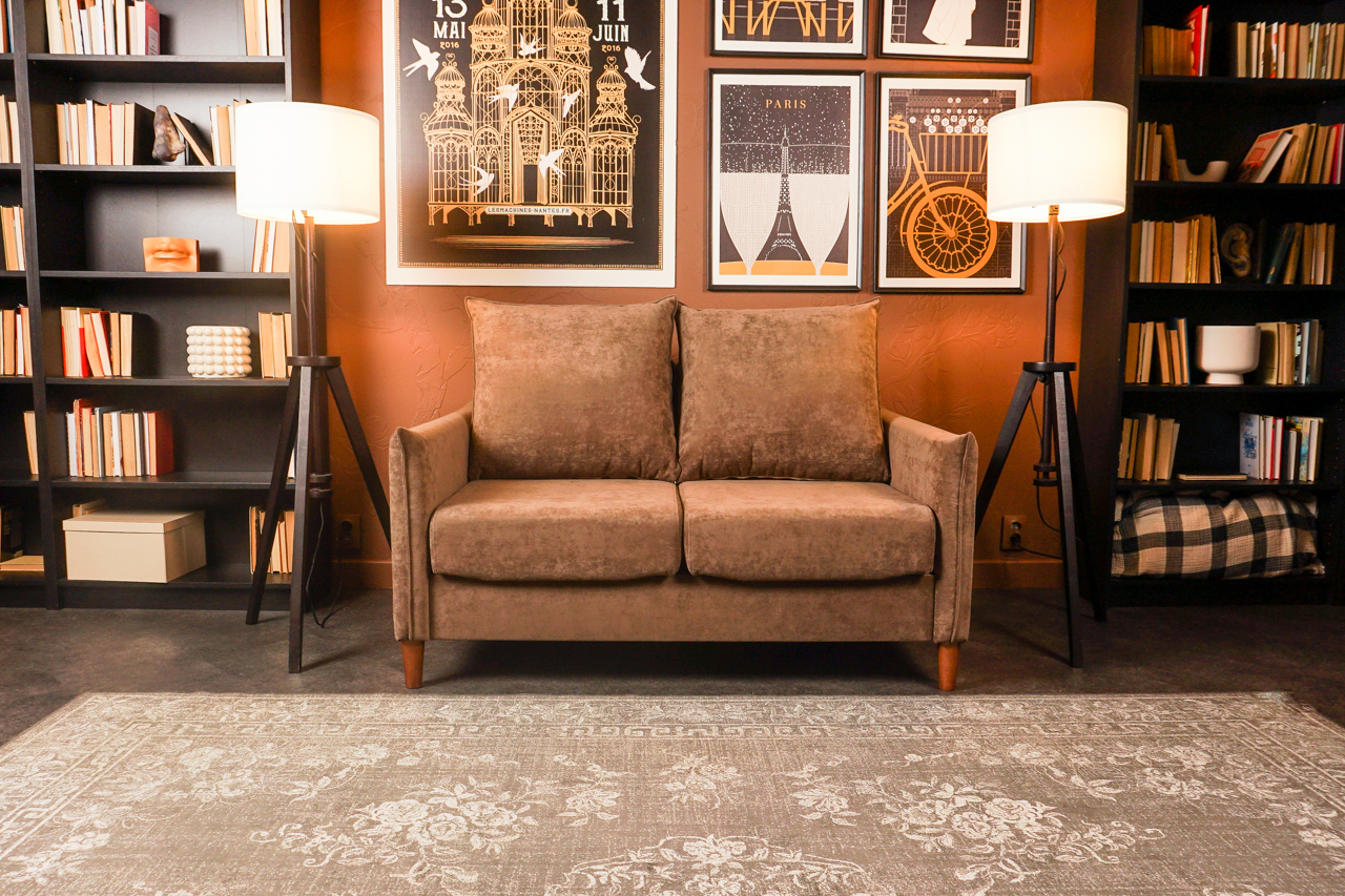 

Диван-кровать раскладной Пенне, темно-коричневый, Пенне