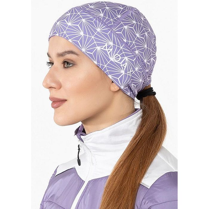 

Шапка женская MOAX Tista Pony Tail с отверстием сиреневая, Tista Pony Tail с отверстием