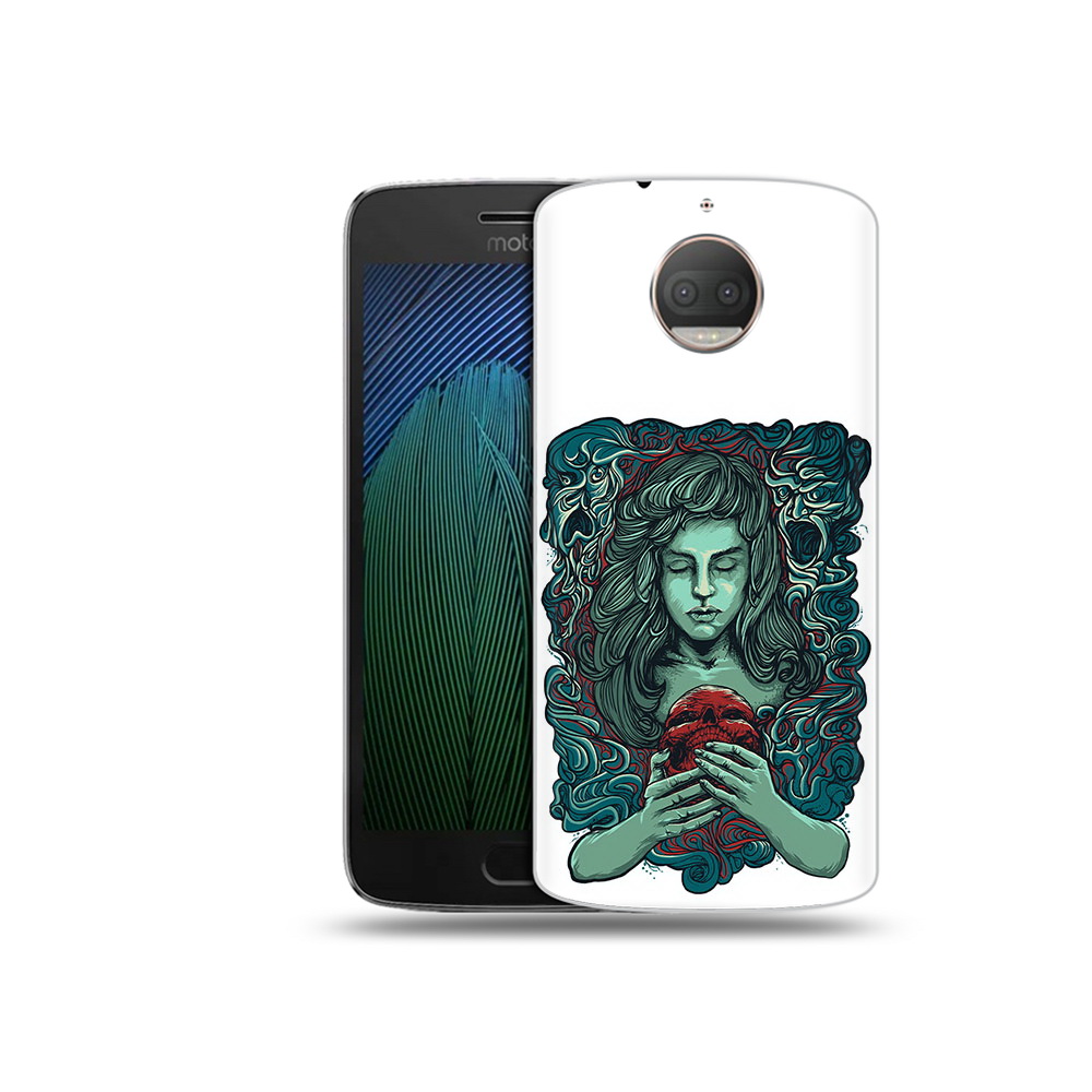 

Чехол MyPads Tocco для Motorola Moto G5S Plus спящая девушка (PT75337.377.619), Прозрачный, Tocco