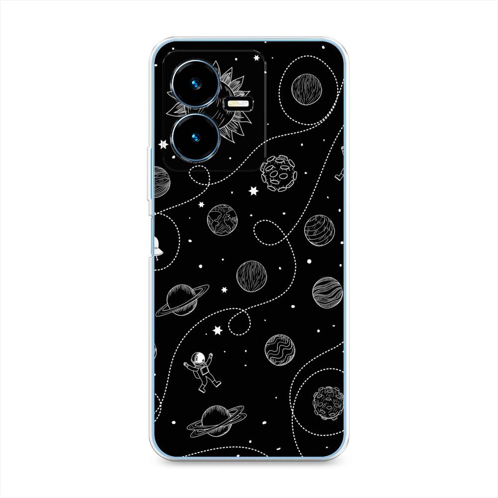 

Чехол Awog на Vivo Y22 / Виво Y22 "В невесомости", Бежевый, 267550-4