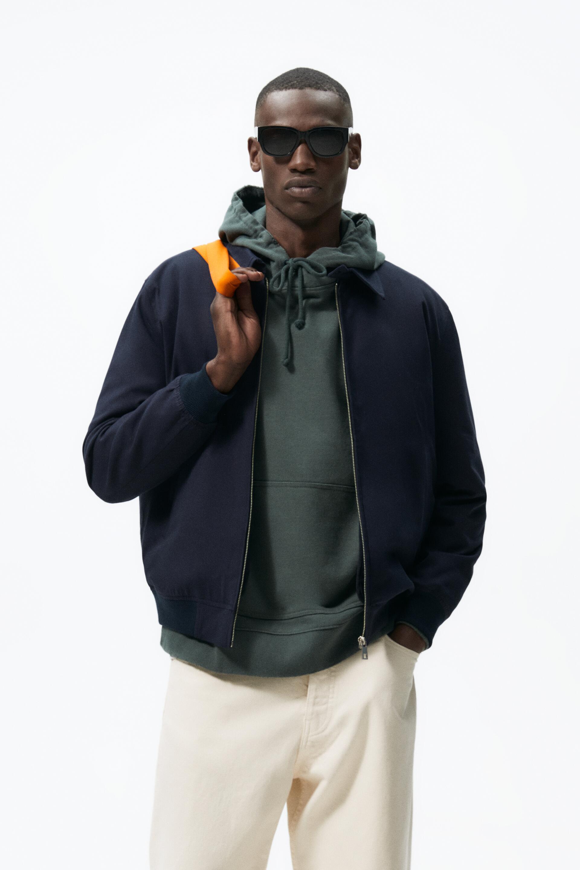 

Куртка мужская ZARA 00706337 синяя L (доставка из-за рубежа), 00706337