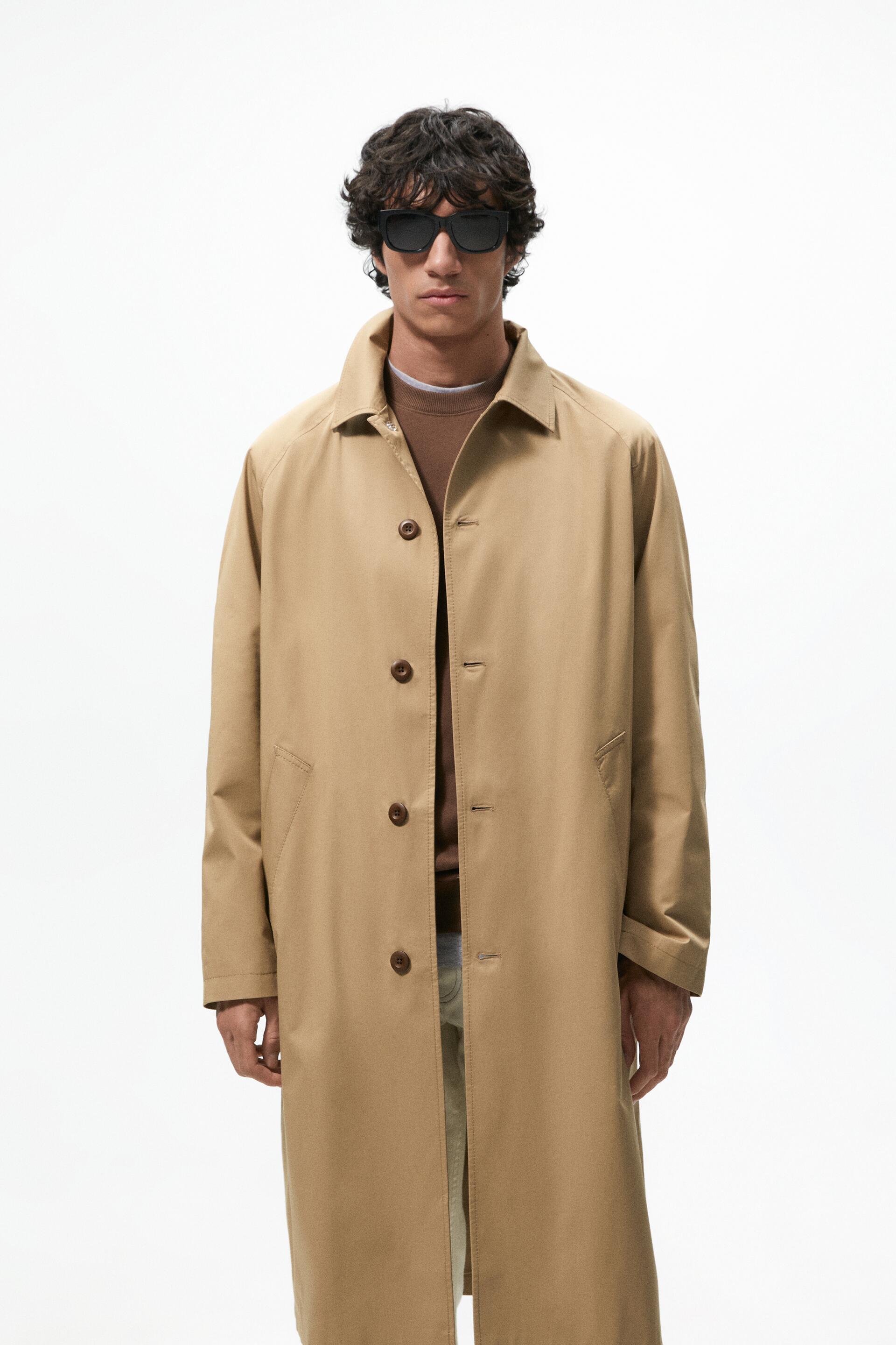 

Плащ мужской ZARA 00706333 бежевый M (доставка из-за рубежа), 00706333