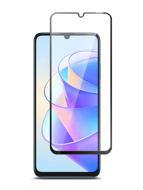 

Защитное стекло для Honor X7a Full Glue черный , BoraSCO