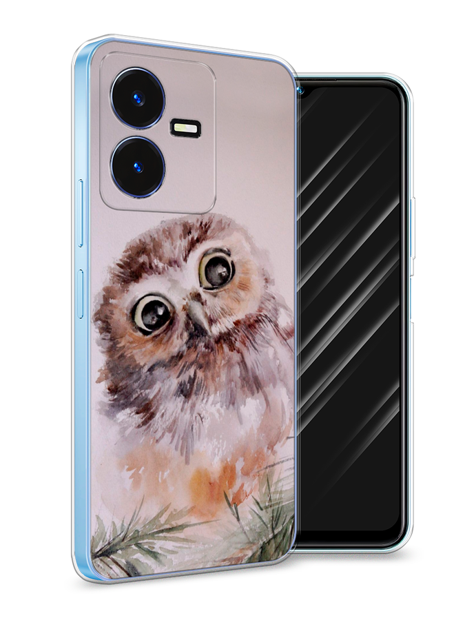 

Чехол Awog на Vivo Y22 / Виво Y22 "Сова на розовом", Розовый;коричневый, 267550-1