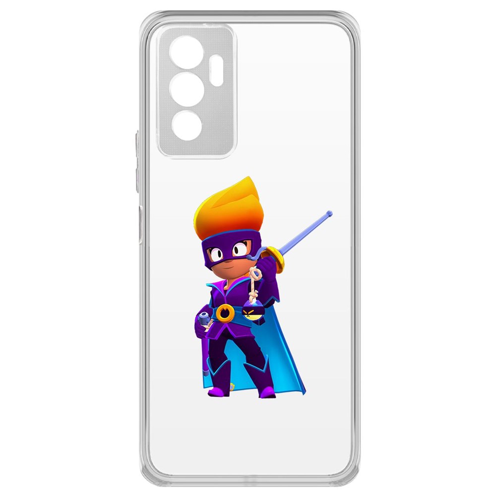 

Чехол-накладка Brawl Stars-Амбер де Ла Вега для Vivo V23e