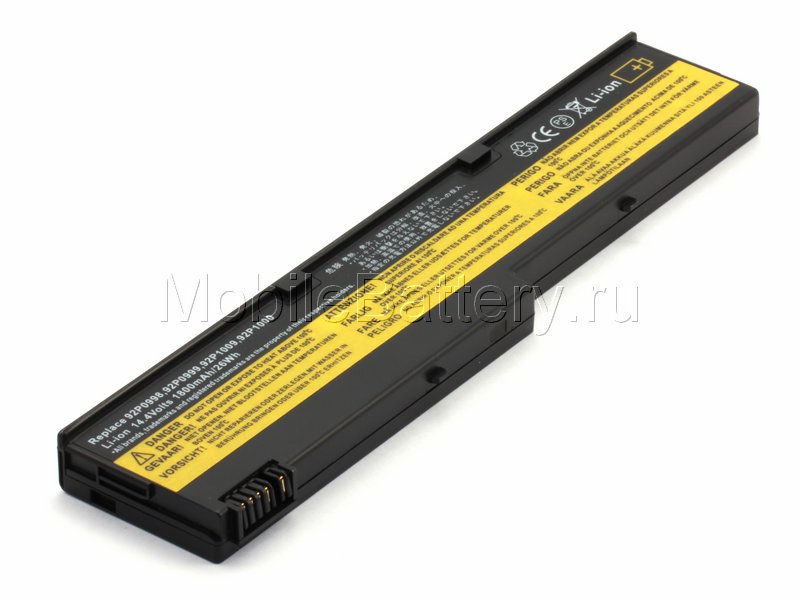

Аккумулятор для IBM Lenovo ThinkPad X40, X41 (92P0999, 92P1143)