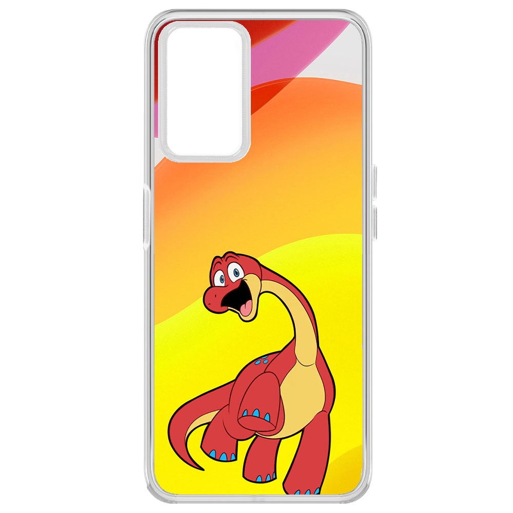 

Чехол-накладка Krutoff Clear Case Хаги Ваги - Брон для Realme 9i, Прозрачный