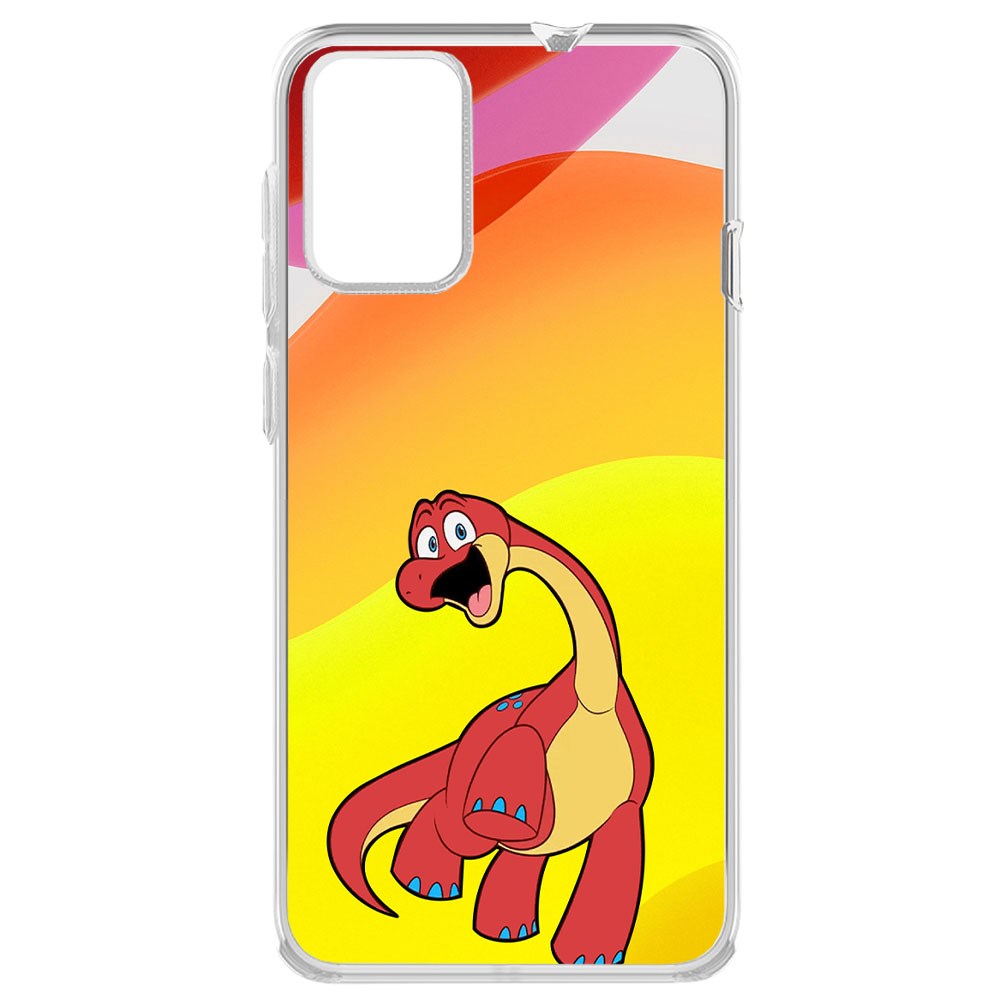 фото Чехол-накладка krutoff clear case хаги ваги - брон для zte blade l9