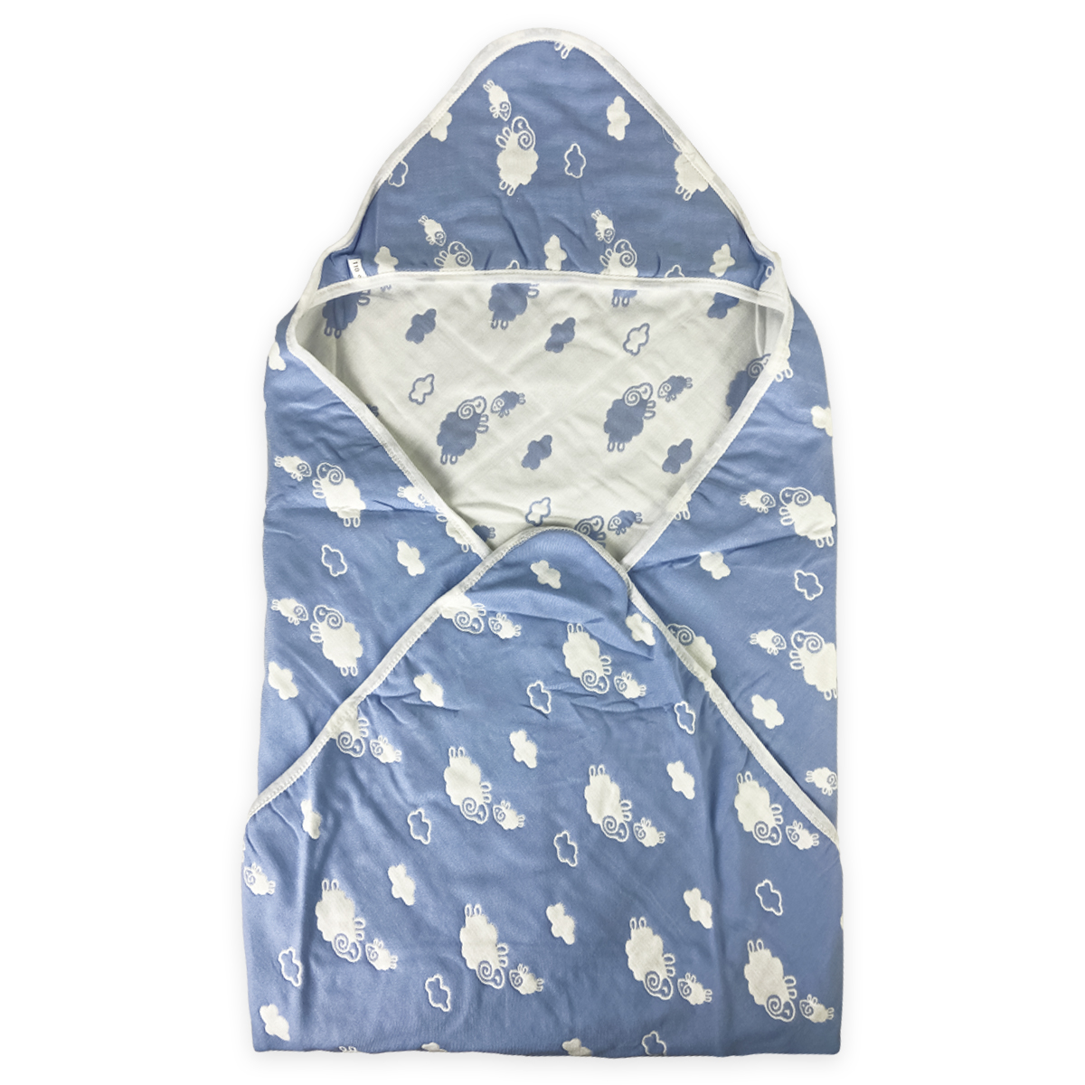 Одеяло-конверт Baby Fox BF-BLNT-42 Овечки, голубой, 90х90 см