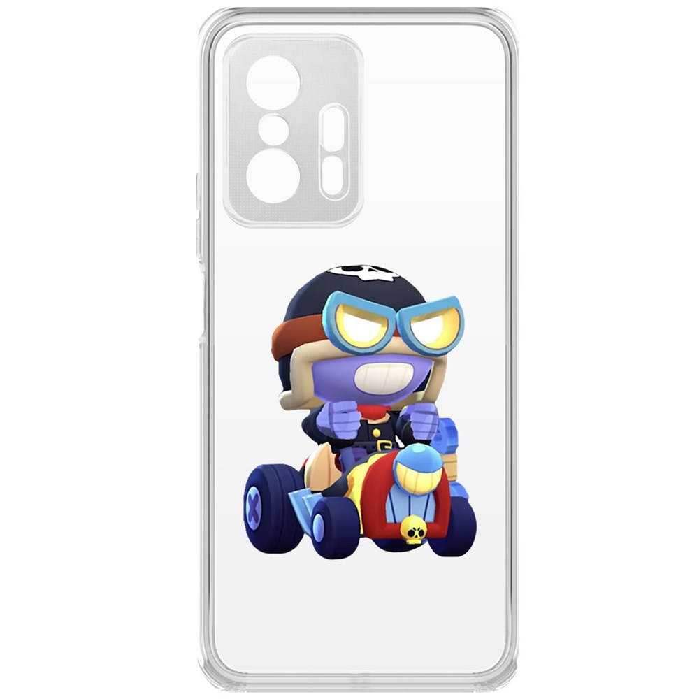 

Чехол-накладка Brawl Stars-Безумный Карл для Xiaomi 11T Pro