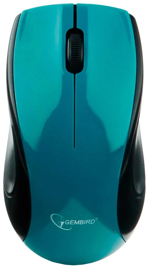 Беспроводная мышь Gembird MUSW-320-B Blue/Black