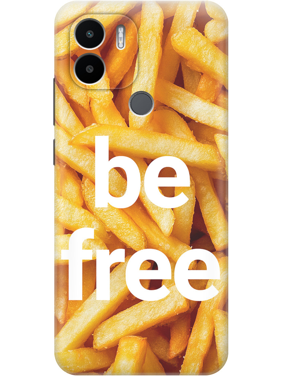 

Силиконовый чехол на Xiaomi Redmi A1+ / A2+ / Poco C50 / C51 с принтом "Be Free", Прозрачный;белый;желтый, 762092161