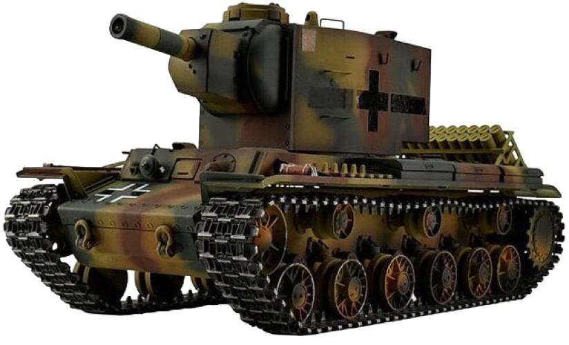 Радиоуправляемый танк Torro Tiger I 116 серый металл 50x20x20 см 42647₽