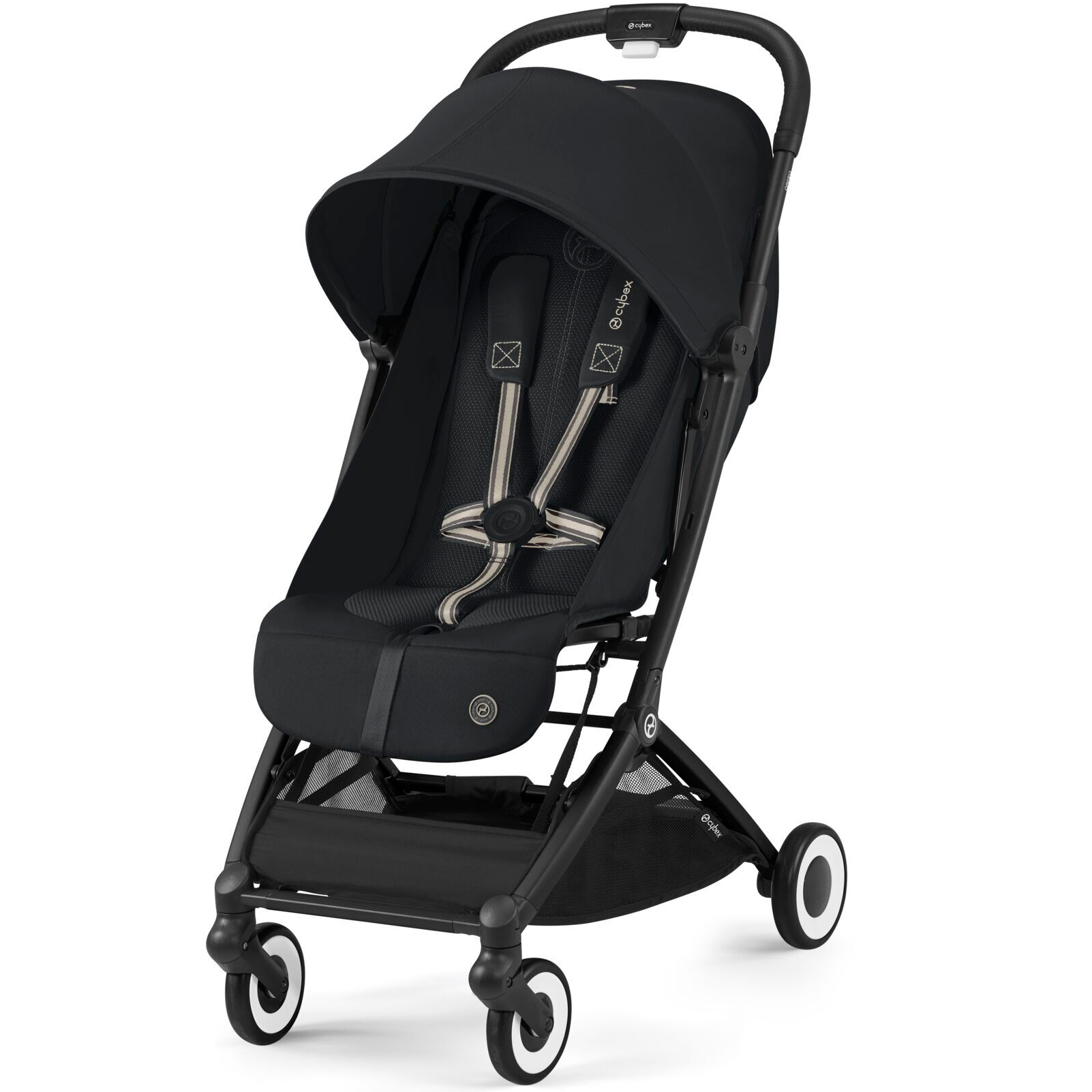 

Прогулочная коляска Cybex Orfeo Magic Black с дождевиком и бампером, Orfeo