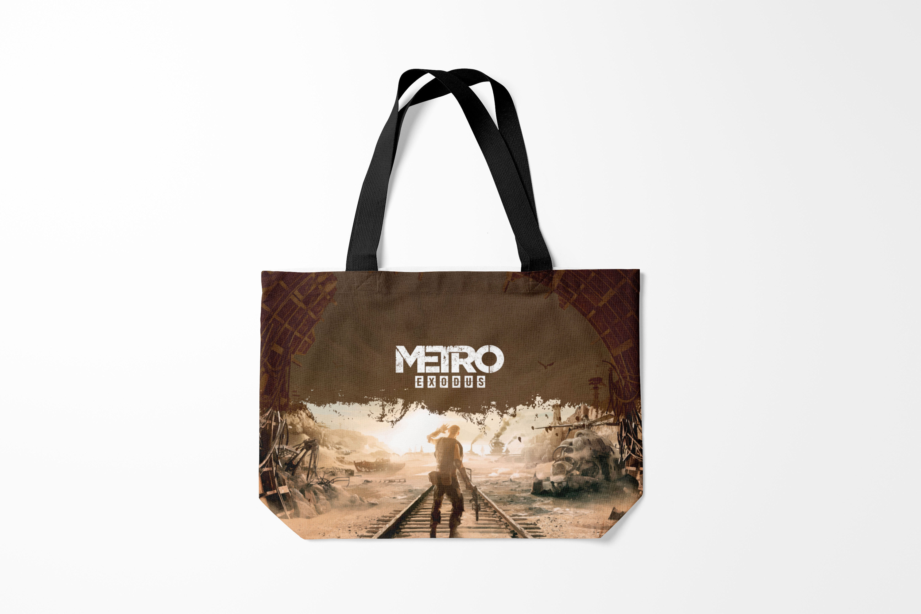 

Сумка шoппер унисекс Burnettie Metro EXODUS МЕТРО ИСХОД АРТЕМ, разноцветный, Metro EXODUS МЕТРО ИСХОД АРТЕМ