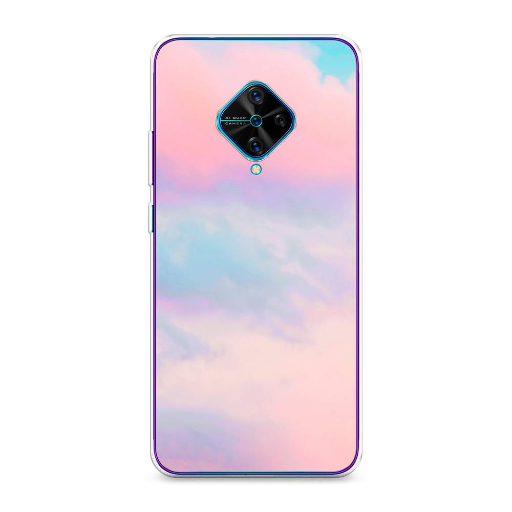 

Чехол Awog на Vivo Y9s "Розовые облака", Разноцветный, 262450-3