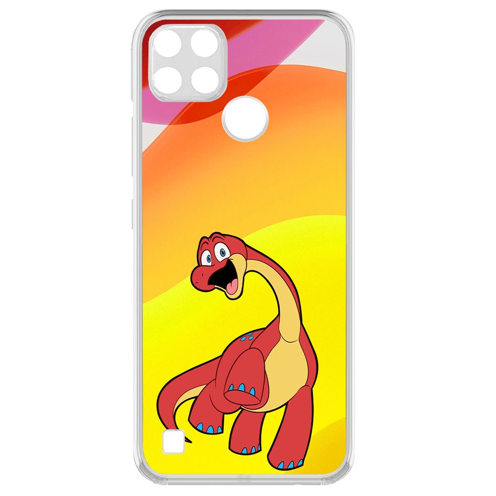 

Чехол-накладка Krutoff Clear Case Хаги Ваги - Брон для Realme C25Y, Прозрачный