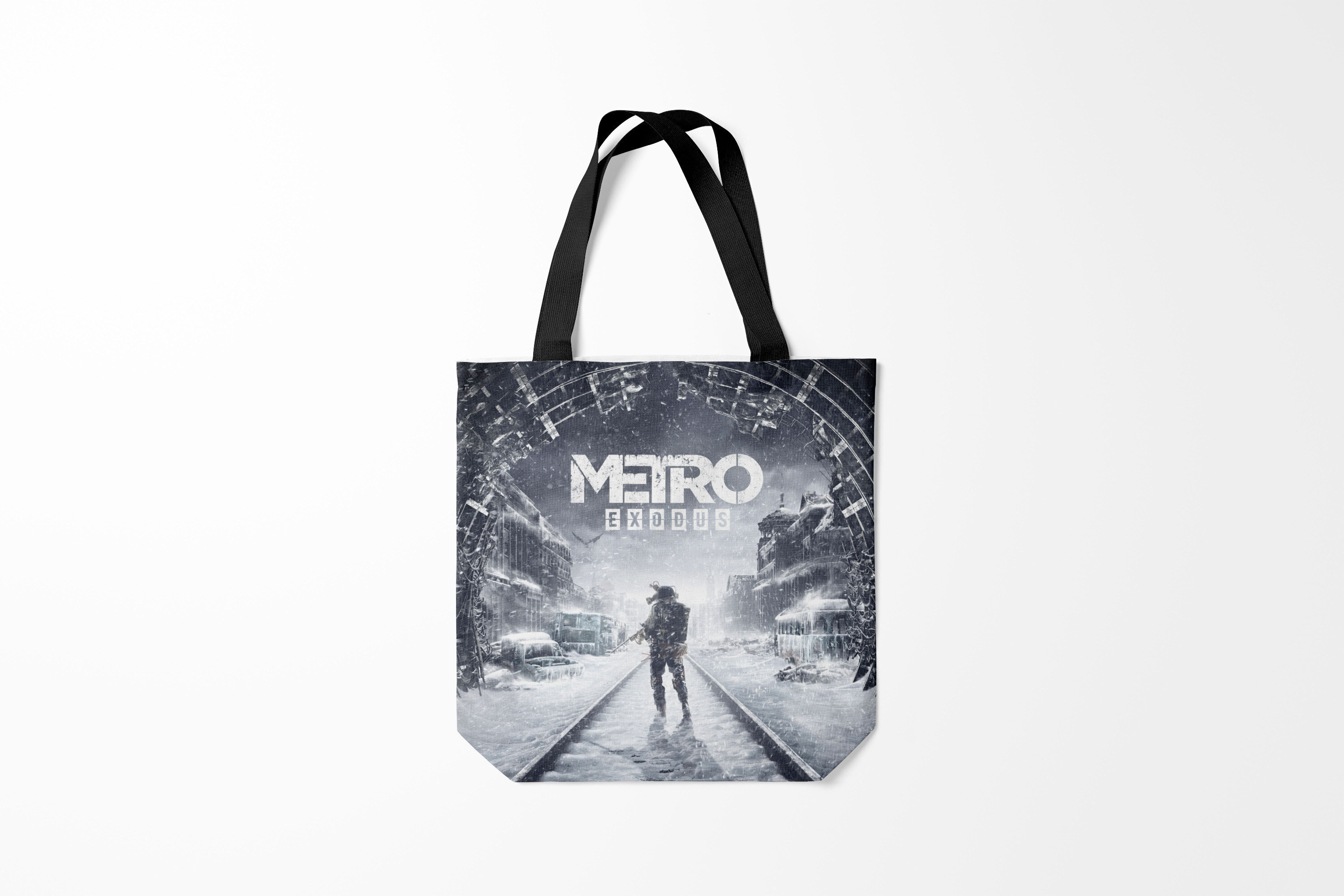 

Сумка шoппер унисекс Burnettie Metro Exodus Fire, разноцветный, Metro Exodus Fire