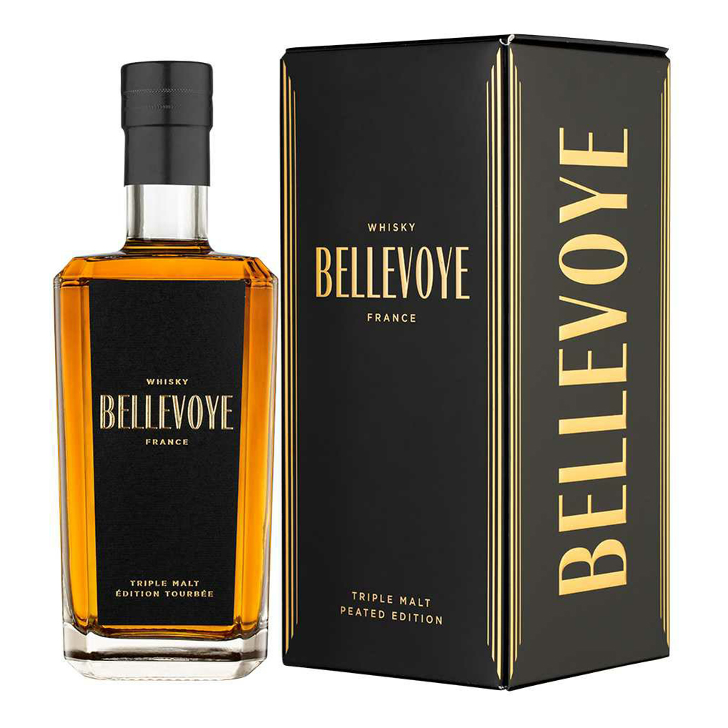 

Виски Les Bienheureux Bellevoye Triple Edition Tourbee 43% 0,7 л Франция