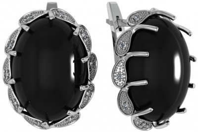 

Серьги из серебра с чароитом ПРИВОЛЖСКИЙ ЮВЕЛИР 361537-CHFA11, 361537-CHFA11