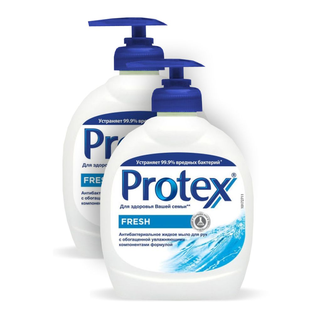 Комплект Антибактериальное жидкое мыло Protex Fresh 300 мл х 2 шт