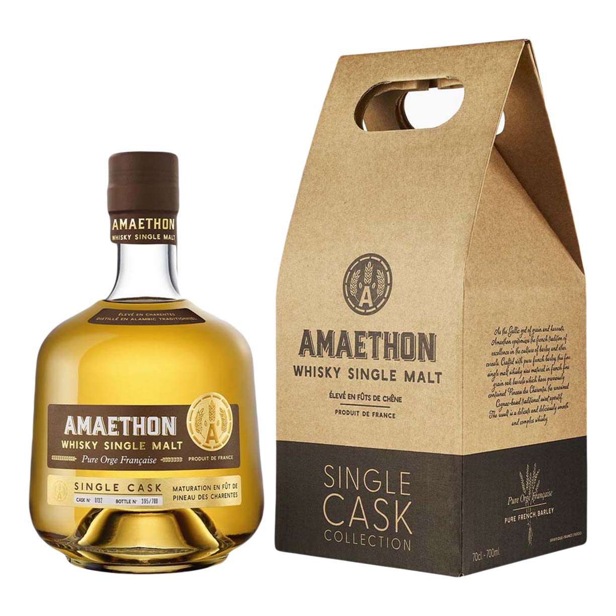 

Виски Spiritique Amaethon Single Malt односолодовый 45% 0,7 л Франция