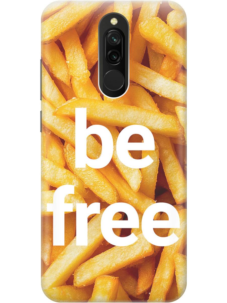 

Силиконовый чехол на Xiaomi Redmi 8 с принтом "Be Free", Прозрачный;белый;желтый, 722204561