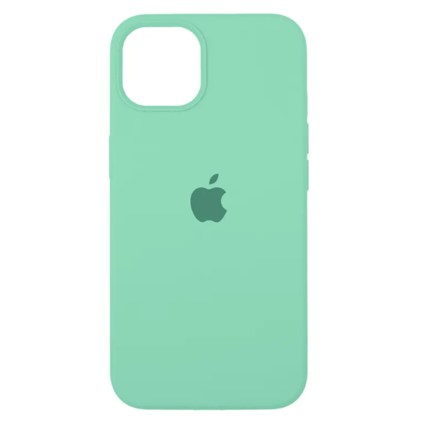 

Чехол iPhone 15 Plus Silicon Сase APL WS (с лого), бирюзовый (IS793871)