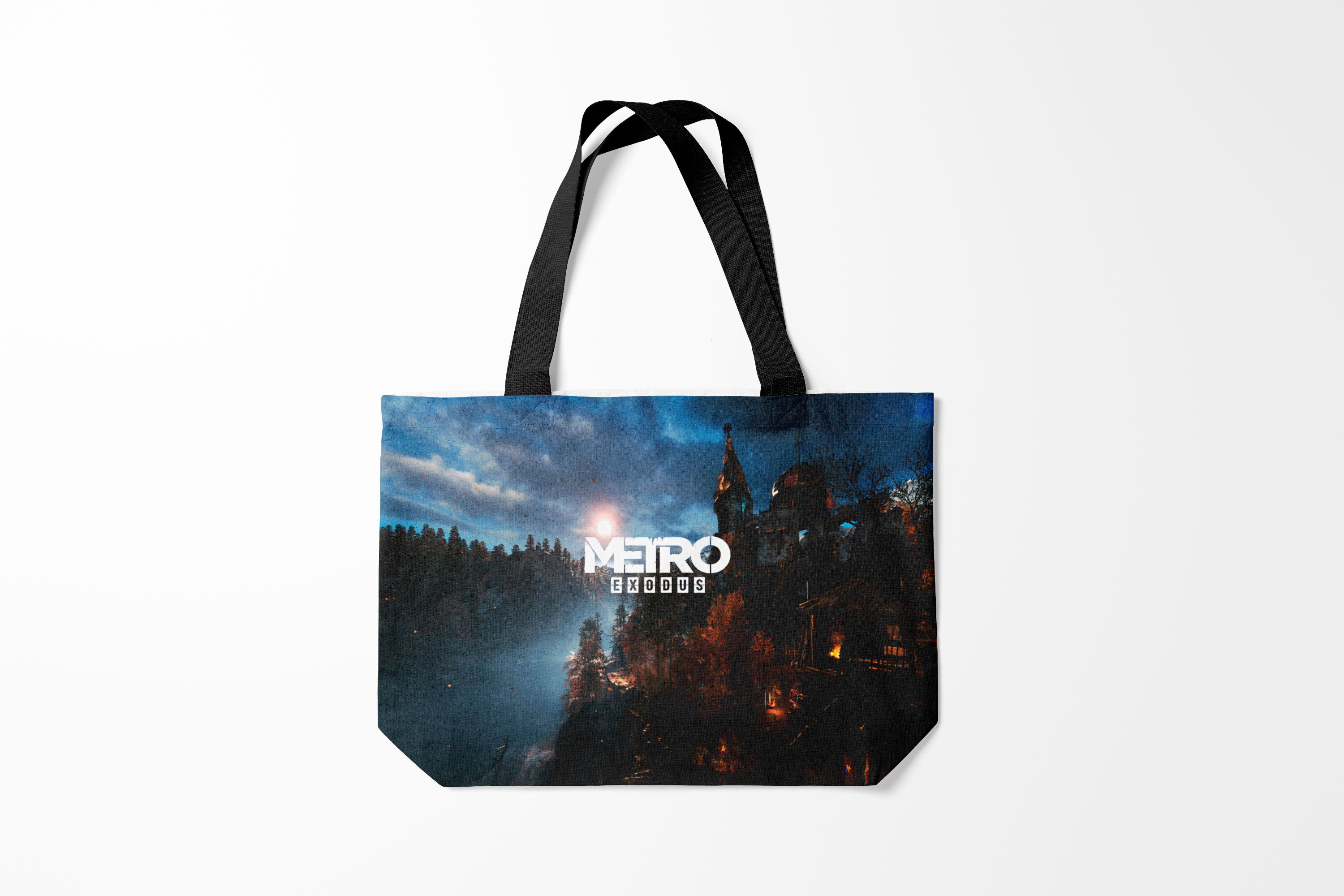 

Сумка шoппер унисекс Burnettie Metro EXODUS, черный, Metro EXODUS