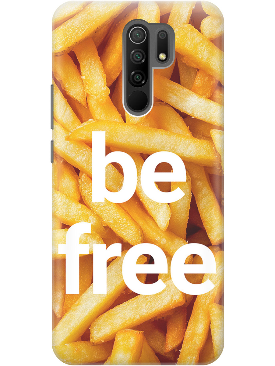 

Силиконовый чехол на Xiaomi Redmi 9 с принтом "Be Free", Прозрачный;белый;желтый, 723276761