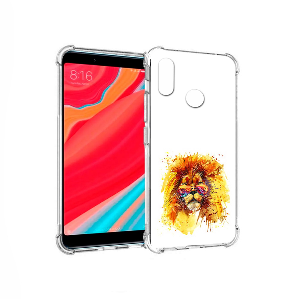 

Чехол MyPads Tocco для Xiaomi Mi 6X лев в очках (PT113266.316.436), Прозрачный, Tocco