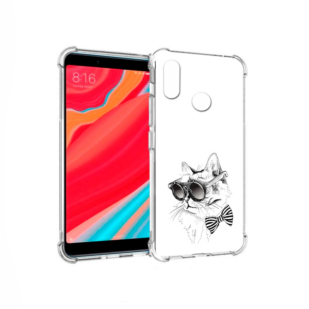 Чехол MyPads Tocco для Xiaomi Mi 6X крутая кошка в очках (PT113266.316.421)