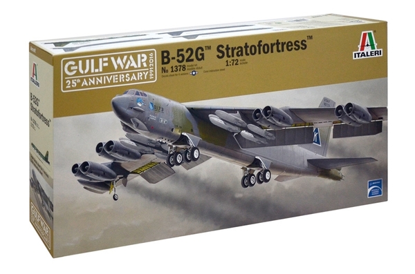 фото Сборная модель italeri 1/72 самолёт b-52g stratofortress 1451