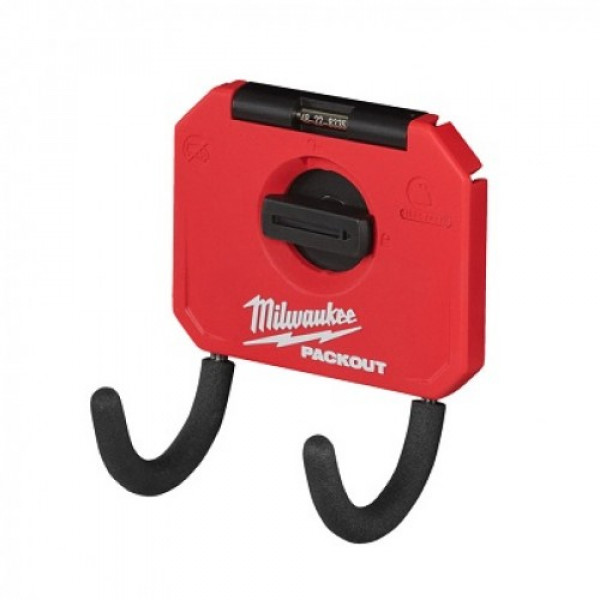 

Крюк Milwaukee 4932480705 PACKOUT малый изогнутый универсальный, Красный, 4932480705