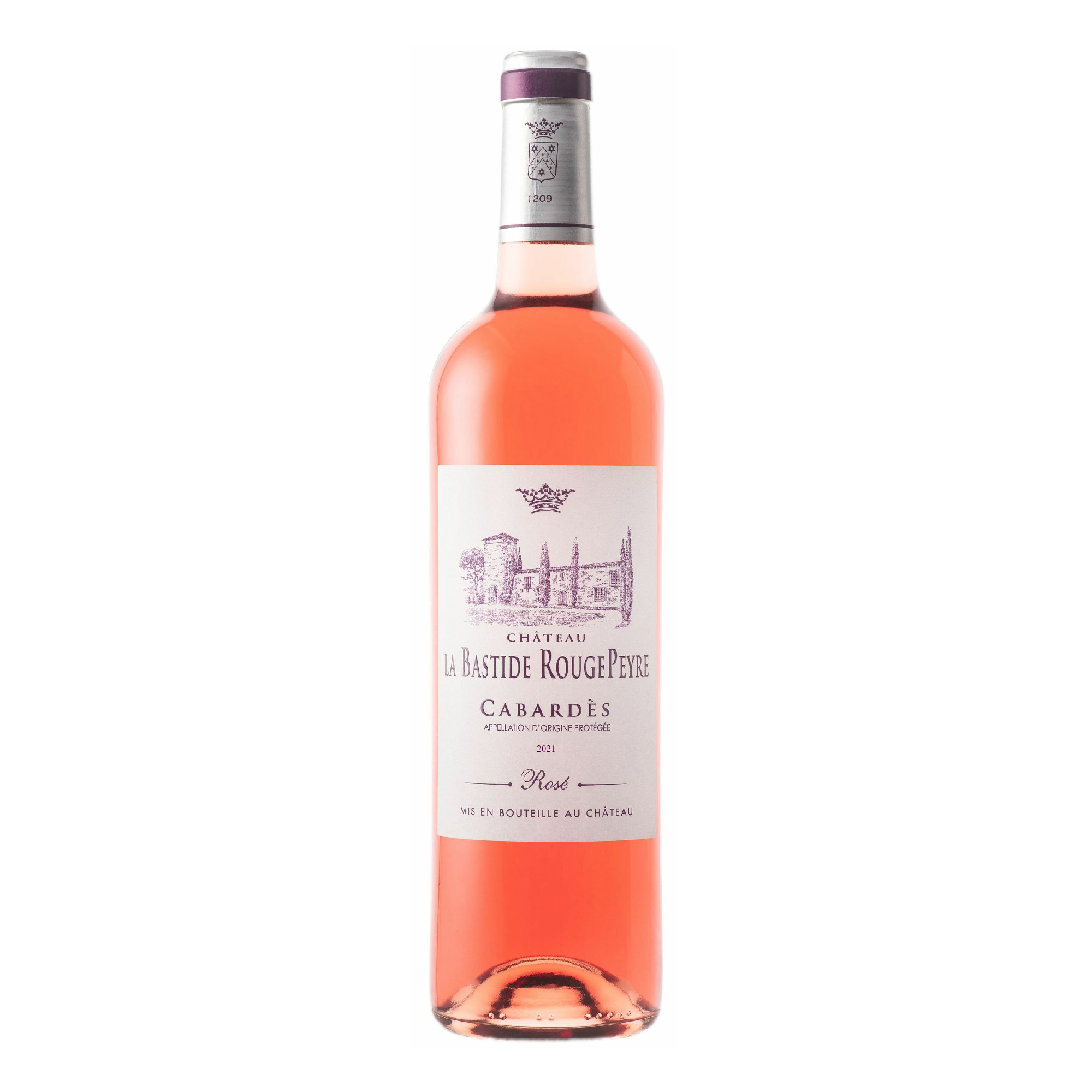 

Вино Chateau La Bastide Rouge Peyre Cabardes розовое сухое 13% 0,75 л Франция