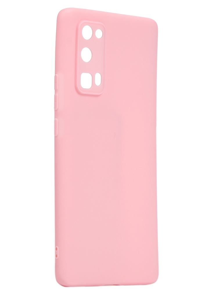 фото Чехол neypo для honor 30 pro soft matte silicone pink nst17614