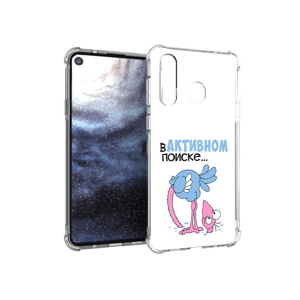 

Чехол MyPads Tocco для Samsung Galaxy A8s в активном поиске (PT124633.501.255), Прозрачный, Tocco