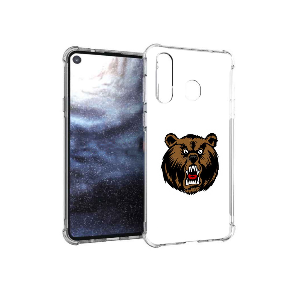 

Чехол MyPads Tocco для Samsung Galaxy A8s бурый (PT124633.501.253), Прозрачный, Tocco
